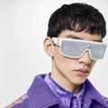 LOUIS VUITTON CRYSTAL CYCLONE SPORT MASK / LV1034® 1