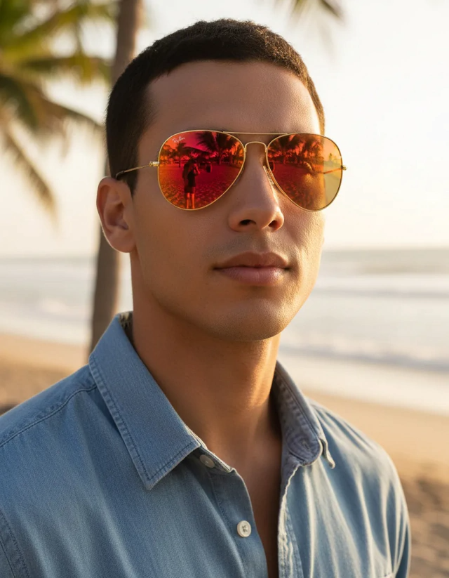 RB 3025 AVIATOR ESPEJADOS®