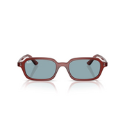 MARRON | AZUL LISO