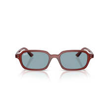 MARRON | AZUL LISO